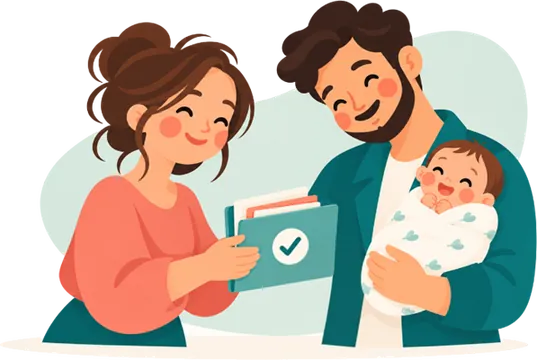Pack Completo Nacimiento Bebé (Parejas)